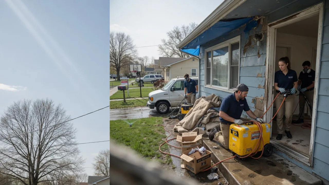 Basement Flood Cleanup in Owings, MD near me